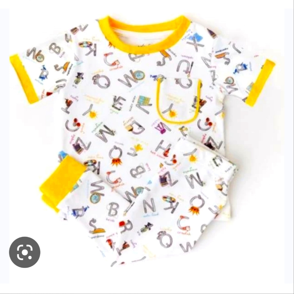 Louisiana ABC's pajamas